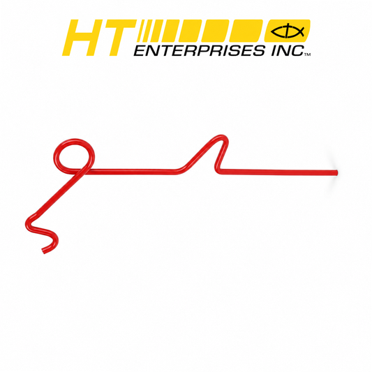 HT Enterprises 40" Red Heavy-Duty Rod Holder