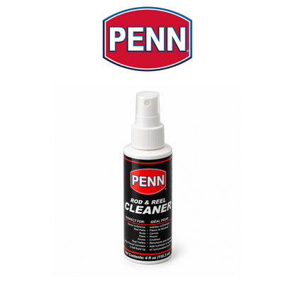 PENN Rod & Reel Cleaner 4 oz – Fishing Equipment Cleaning & Maintenance Spray