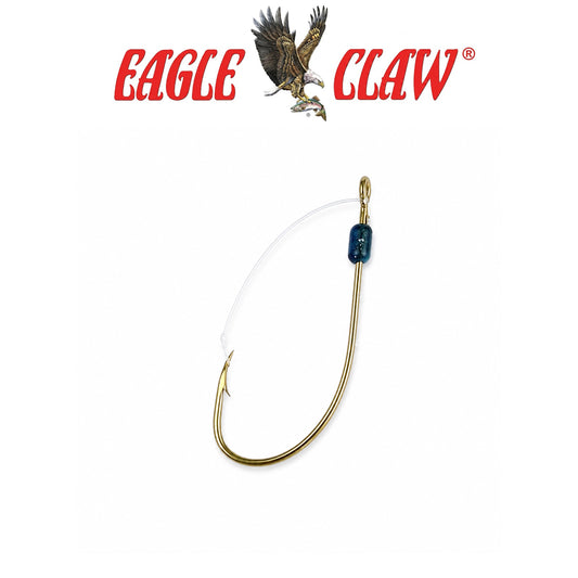Eagle Claw Weedless Baitholder Non-Offset Fishing Hooks – 5 Pack