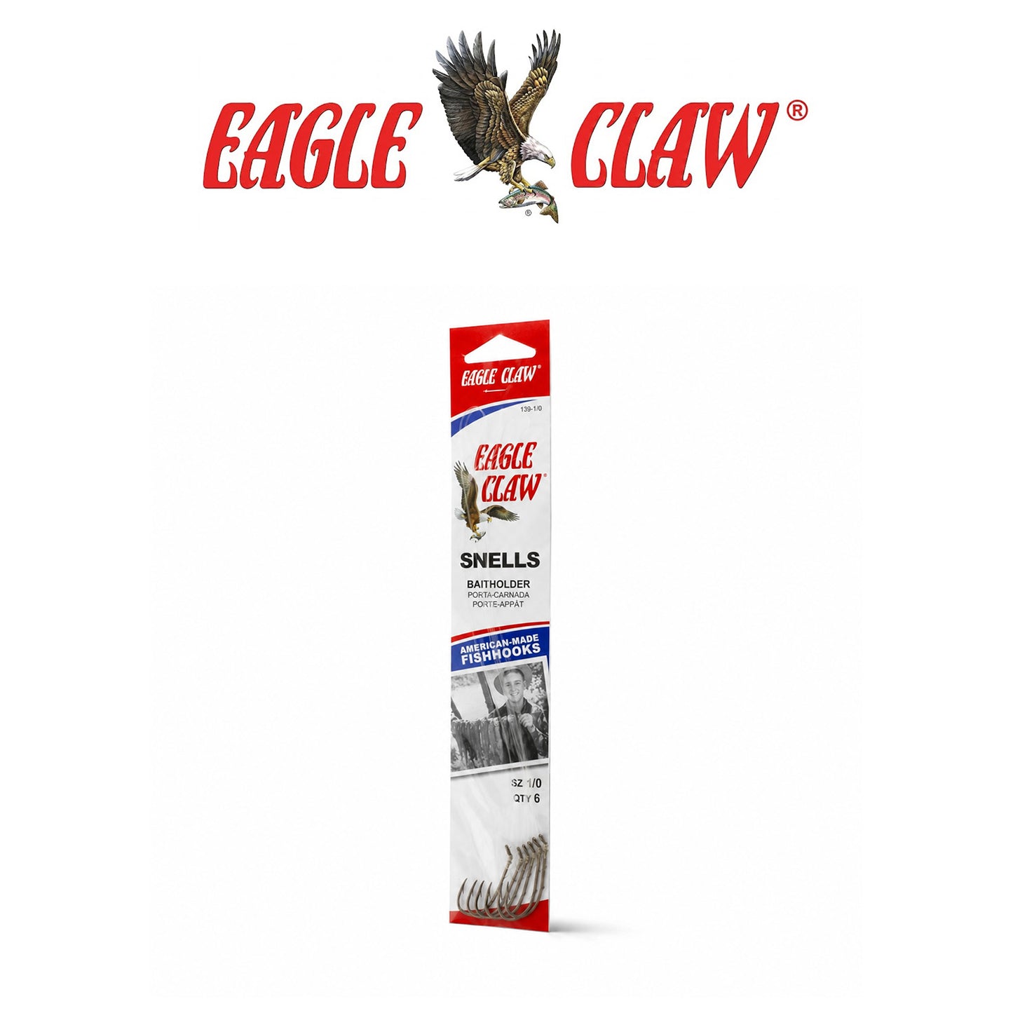 Eagle Claw Baitholder Bronze Fishing Hooks