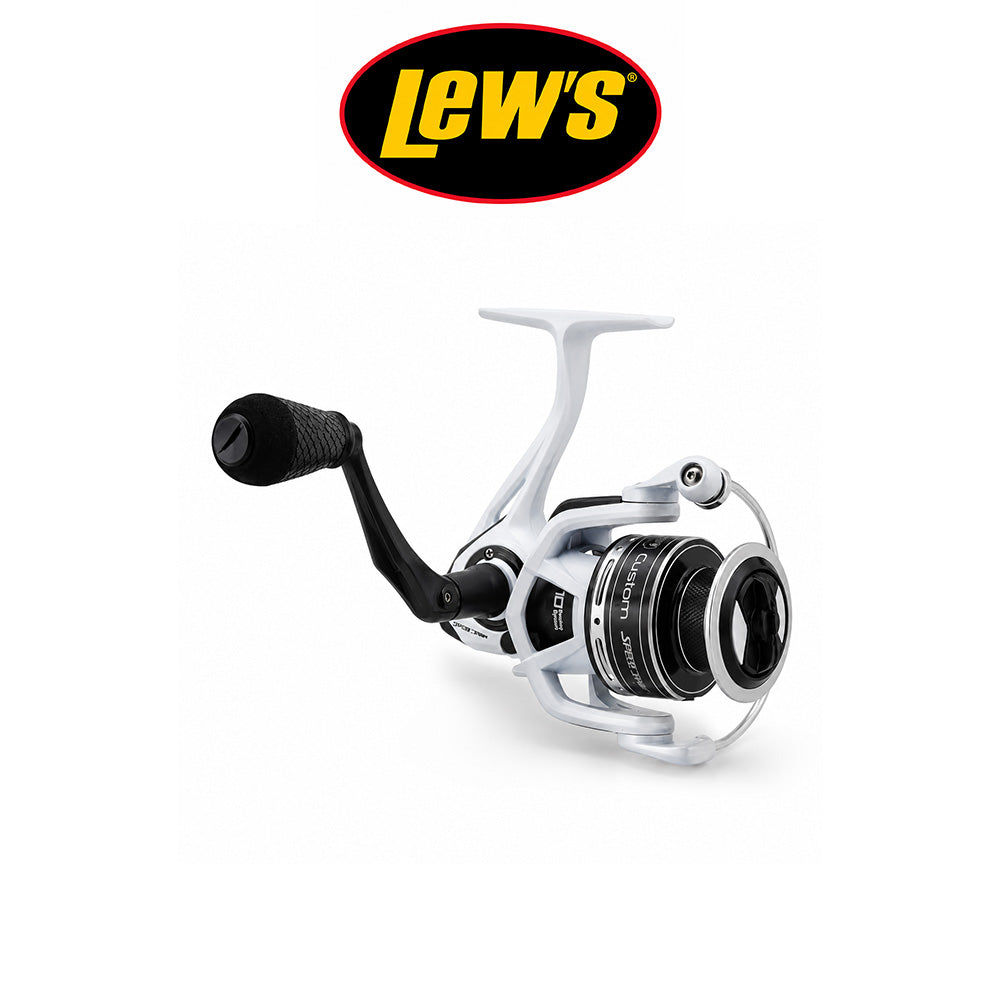 Lew’s Speed Spin Spinning Reel 9+1 Bearings 5.2:1 &; 6.2:1 Gear Ratio Lightweight Graphite Ambidextrous