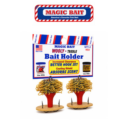 Magic Bait Wooly Treble Hook with Wooly Body