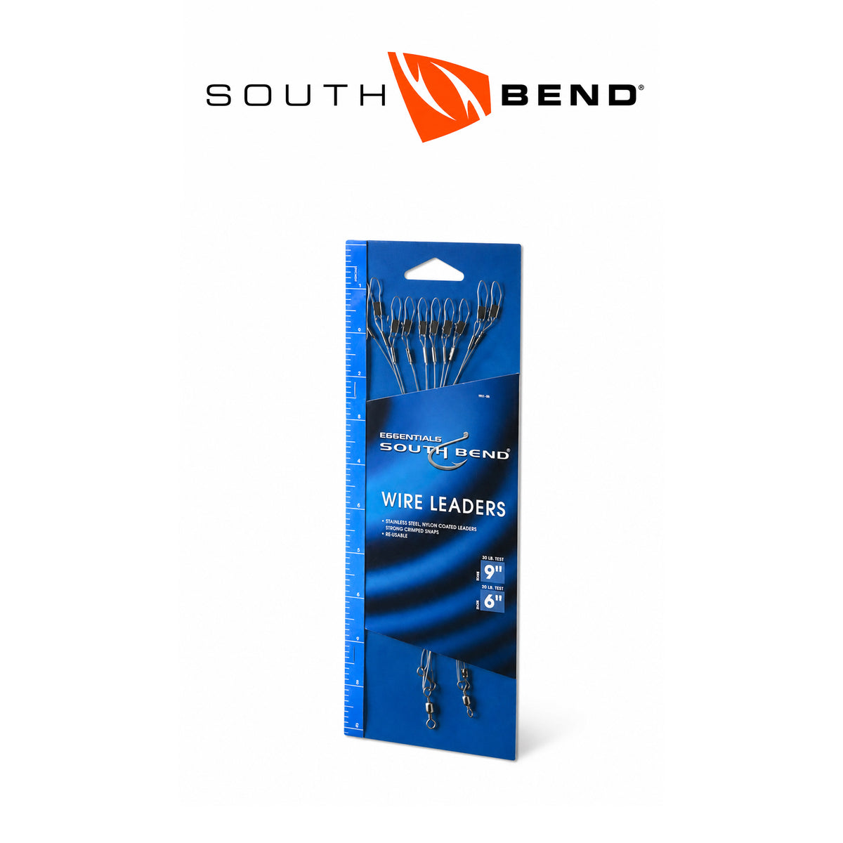 South Bend 10-Pack Assorted Wire Leaders