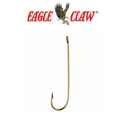 Eagle Claw 215FH Cricket Aberdeen Light Wire Fishing Hooks – 50 / Box