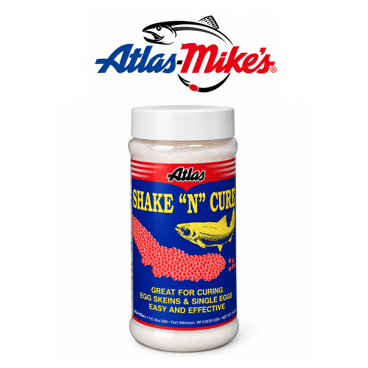 Atlas Shake 'N' Cure Fishing Egg Cure