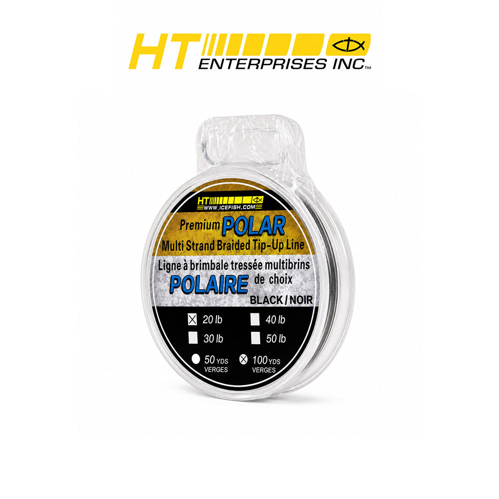Polar Ice High-Strength Braided Fishing Line 20lb 25lb 30lb 40lb 50lb