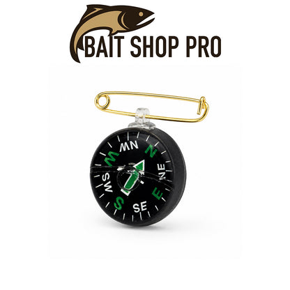 Danielson Pin-On Ball Compass – Liquid Filled Navigation Tool