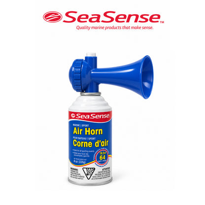 SeaSense Jumbo 8 oz High-Output Air Horn with Manual Trigger