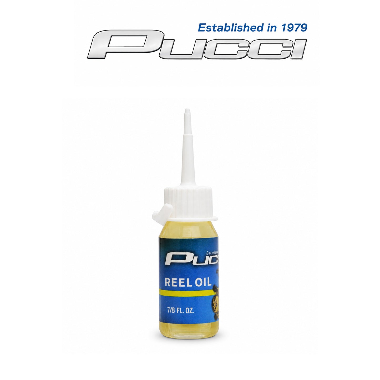Pucci Reel Oil 7/8 oz Fishing Reel Lubricant