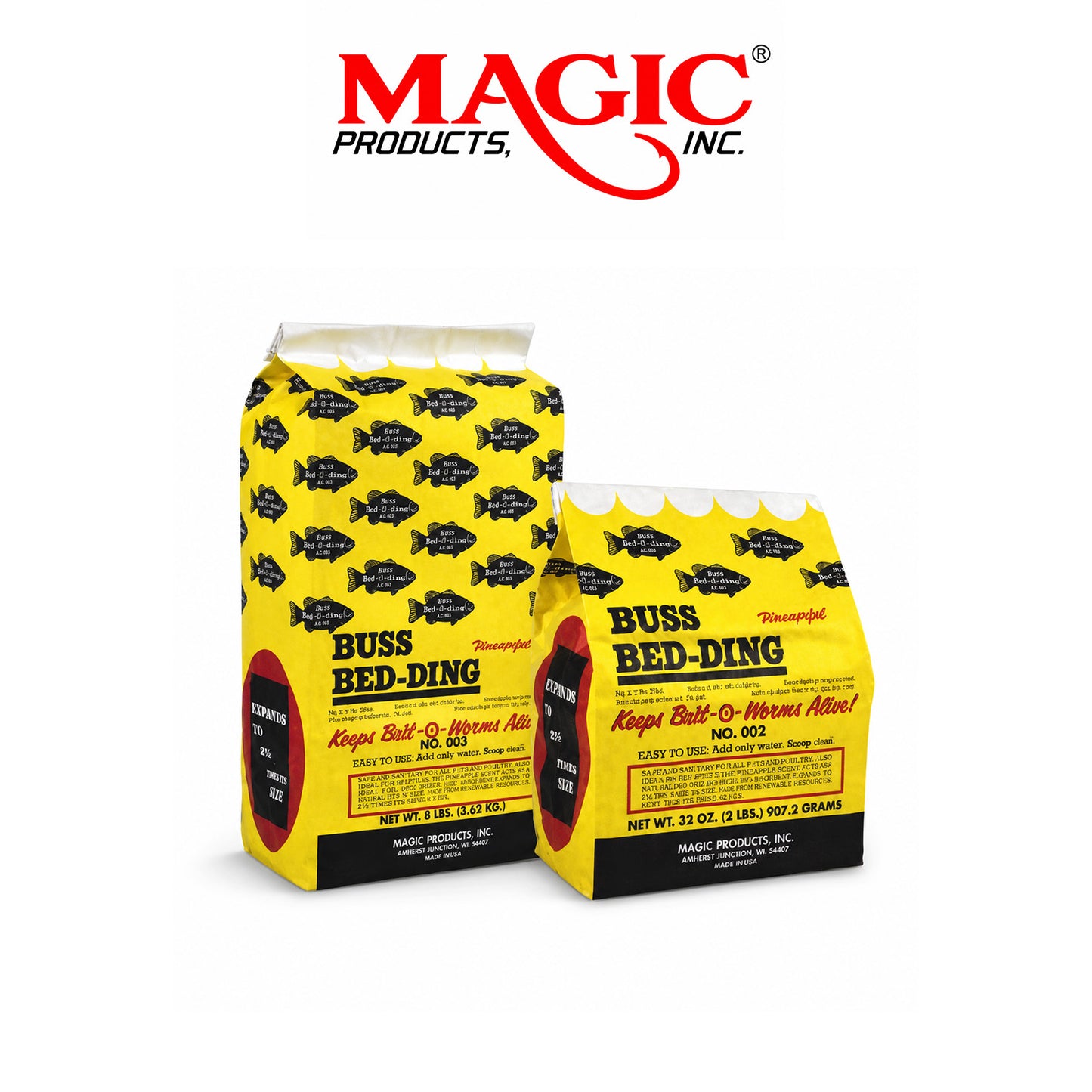 Magic Products Buss Worm Bedding