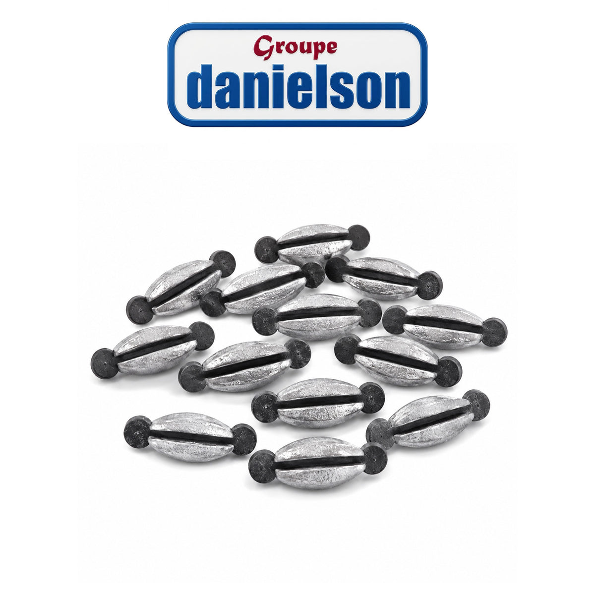 Danielson Twist Lock Fishing Sinkers 12 pack