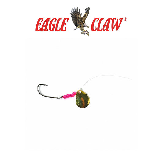 Eagle Claw 2-Way Gold Spinner for Freshwater & Light Saltwater Fishing