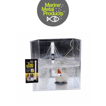 Marine Metal Fish Saver Portable Livewell Aerator for Bait &amp; Fish