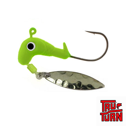 Tru Turn Barbed Glow Head Fishing Hooks – Luminous Hooks for Freshwater & Saltwater Fishing