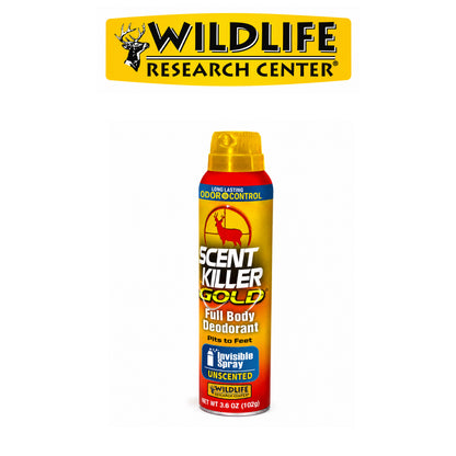 Wildlife Research Scent Killer® Gold® Full Body Deodorant Spray