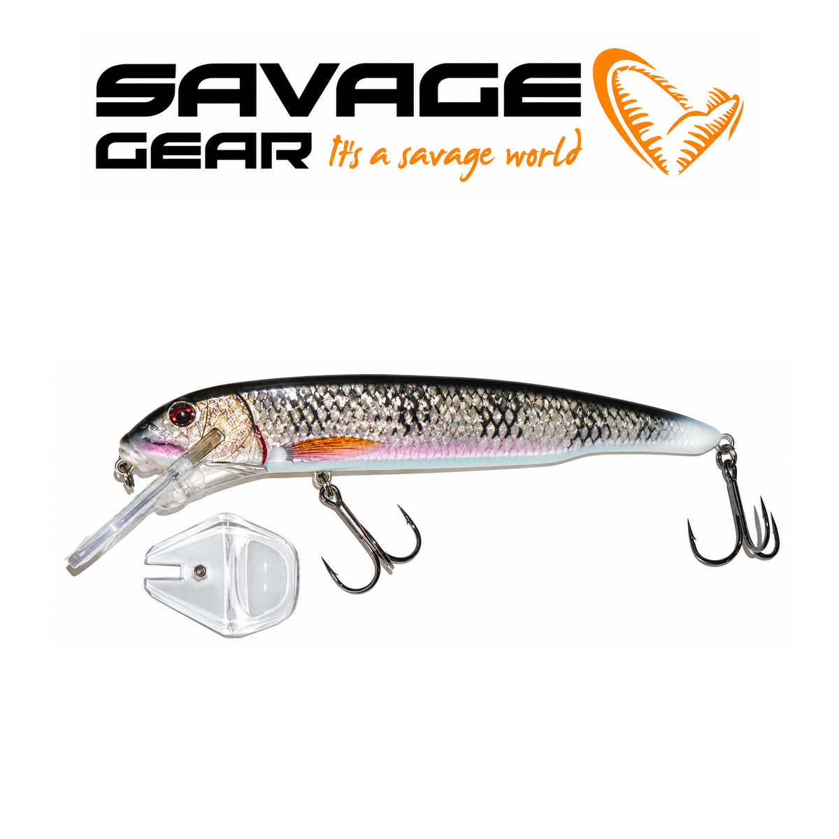 Savage Gear Sucker Flanker 11" Hard Swimbait Fishing Lure – 3 3/4 oz, 3–9 ft Diving Depth