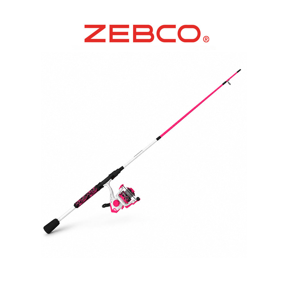 Zebco Custom Z Strike King Spinning Combo – 6'6" 2-Piece Medium Rod