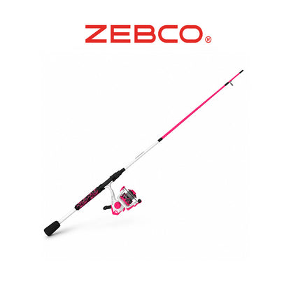 Zebco Custom Z Strike King Spinning Combo – 6'6" 2-Piece Medium Rod