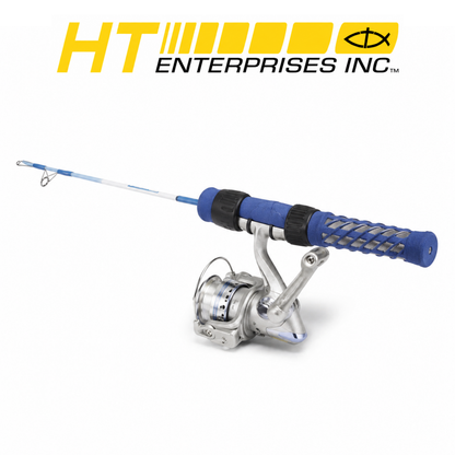 HT Ice Blue 24" Medium Action Premium Ice Fishing Rod