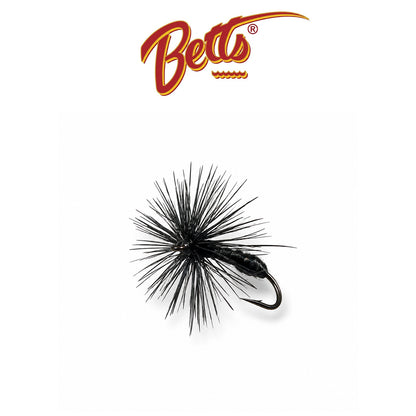 Betts Perfect Black Ant Size 12 Black Fishing Fly