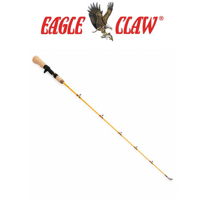 Eagle Claw Featherlight 4'10" Ultra-Light 2-Piece Glass Casting Rod