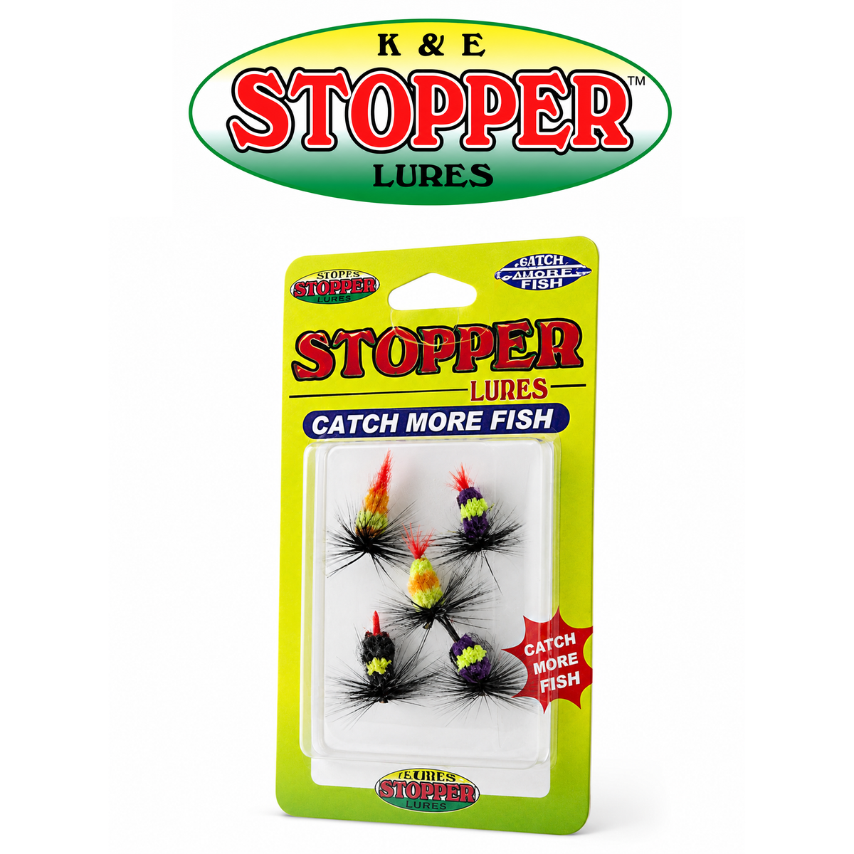 K&E Stopper Ring Fly Assorted Sizes Pack