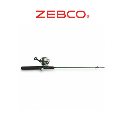 Zebco Classic Spincast Reel and 2-Piece Fishing Rod Combo