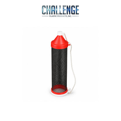 Challenge Plastics 6" Bait Cage – Red