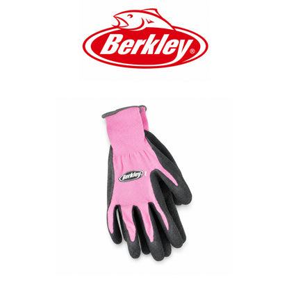 Berkley Fishing Gloves – Durable Breathable Fishing Gloves in Blue/Grey or Pink