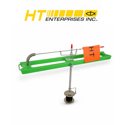 HT Hot Green Predator Ice Fishing Tip-Up