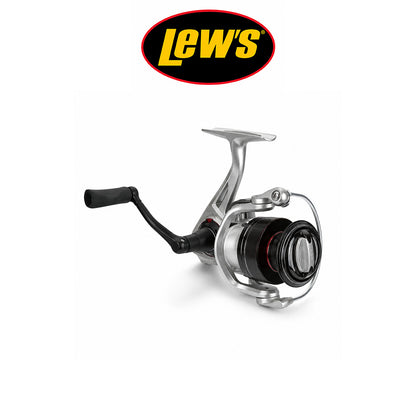 Lew’s Laser SG Ambidextrous Fishing Reel 5.2:1 Gear Ratio 7+1 Bearings Lightweight Graphite Ambidextrous