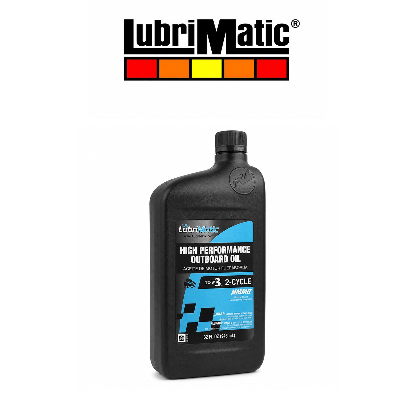 Lubrimatic 50:1 2-Stroke Outboard Motor Oil TC-W3 Certified