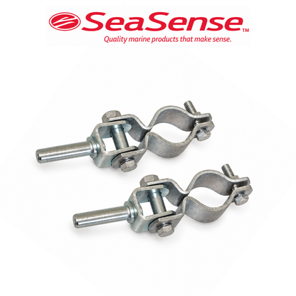 Clamp-On Oarlocks for Rowboats & Small Boats – Durable, Corrosion-Resistant Oar Holders (2 Pack)
