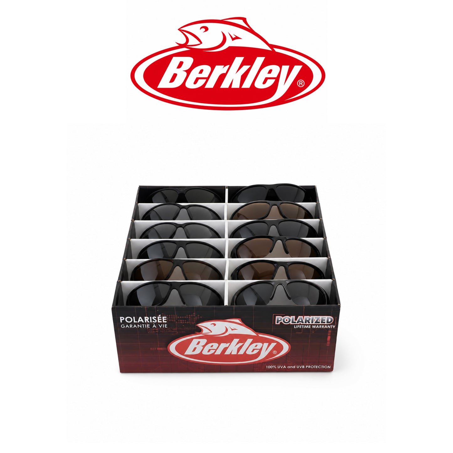 Berkley Polarized Fishing Shades with UV Protection