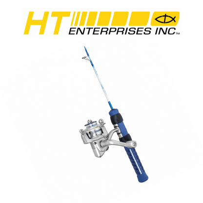 Ice Blue Jiggin Stik 30" Medium Action Ice Fishing Jigging Rod