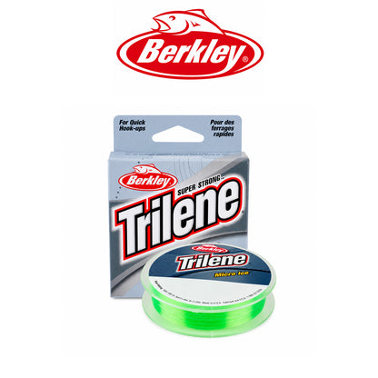 Berkley Trilene Micro Ice Fishing Line Solar Color 3-8 lb