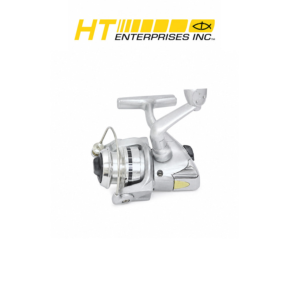 HT Intrigue Ultralight 2BB Spinning Reel with Line – Silver