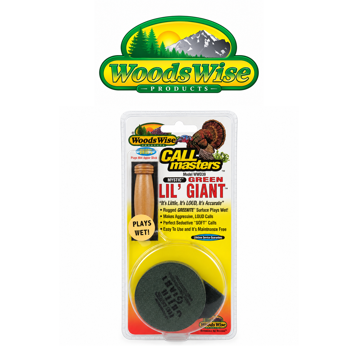 Woods Wise Mystic Mean Green Game Call – Realistic Sound &amp; Easy Calling