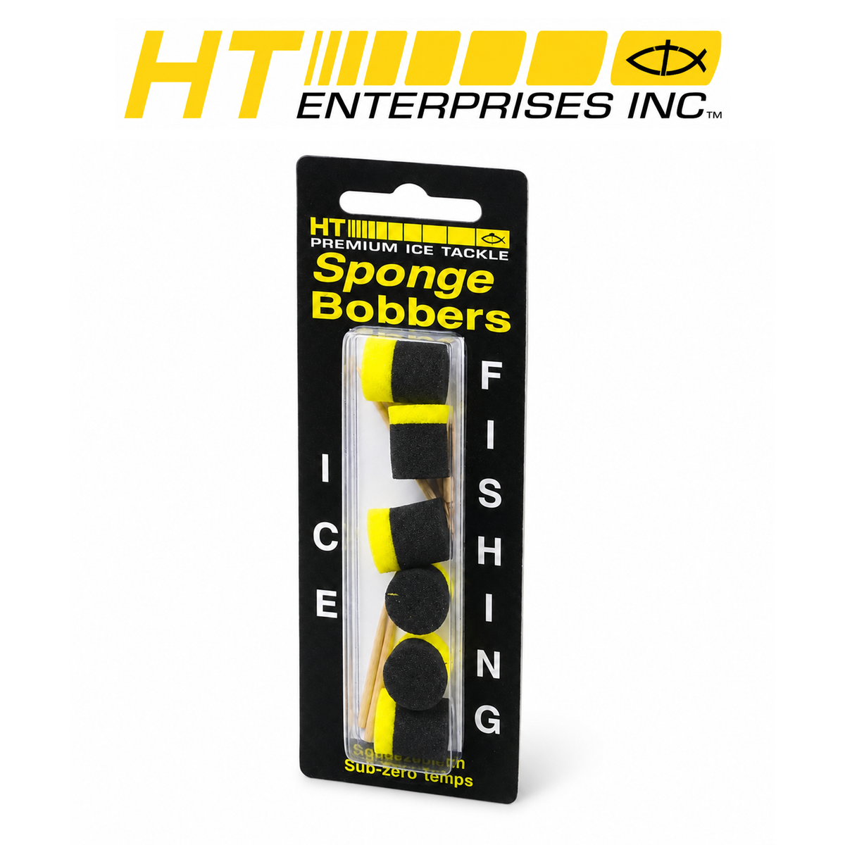HT Enterprises 1/2" Sponge Bobbers 6-Pack