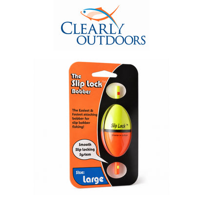 Clearly Outdoors Slip Lock Bobber – Mini, Small, Medium & Large