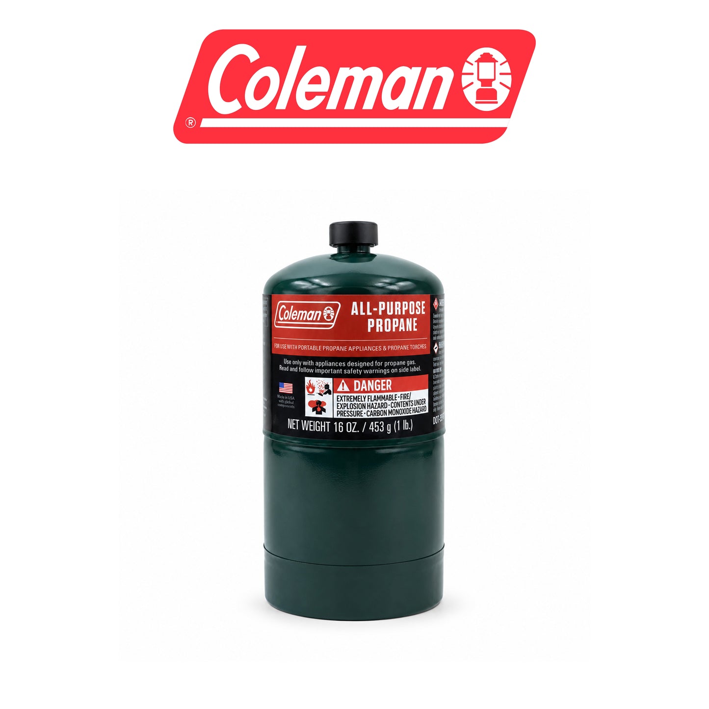 Coleman 16.4 oz Disposable Propane Fuel Bottle