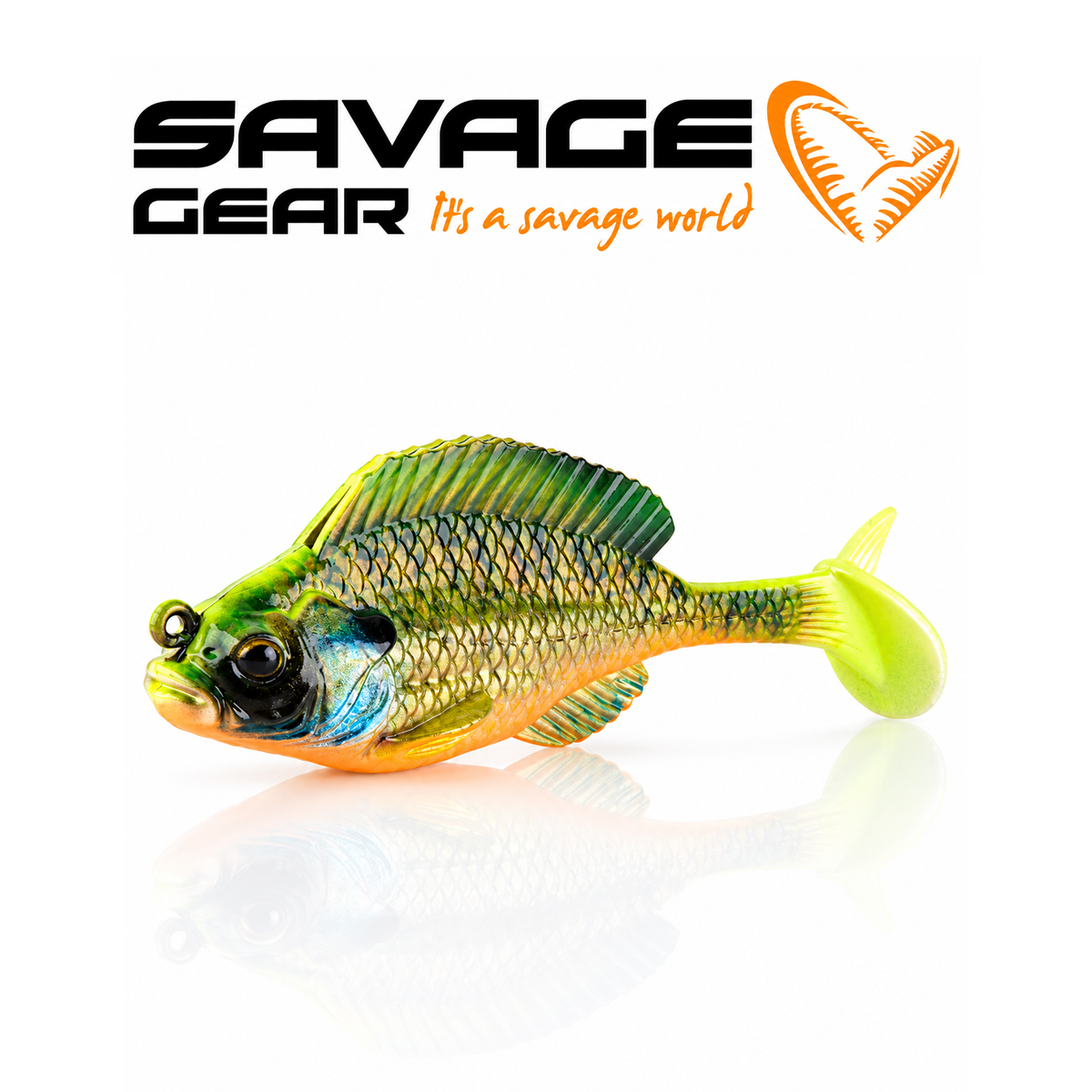 Savage Gear Structure Gill 2.4" 3/8 oz Realistic Soft Swimbait Fishing Lure