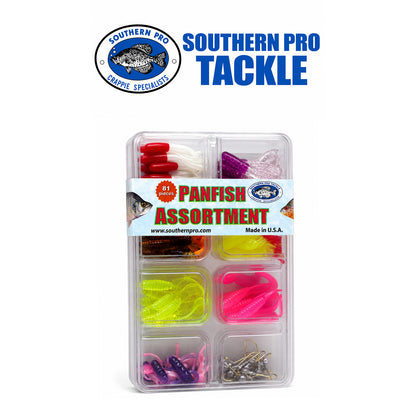 Southern Pro Lit’l Hustler 81-Piece Crappie Fishing Lure Kit