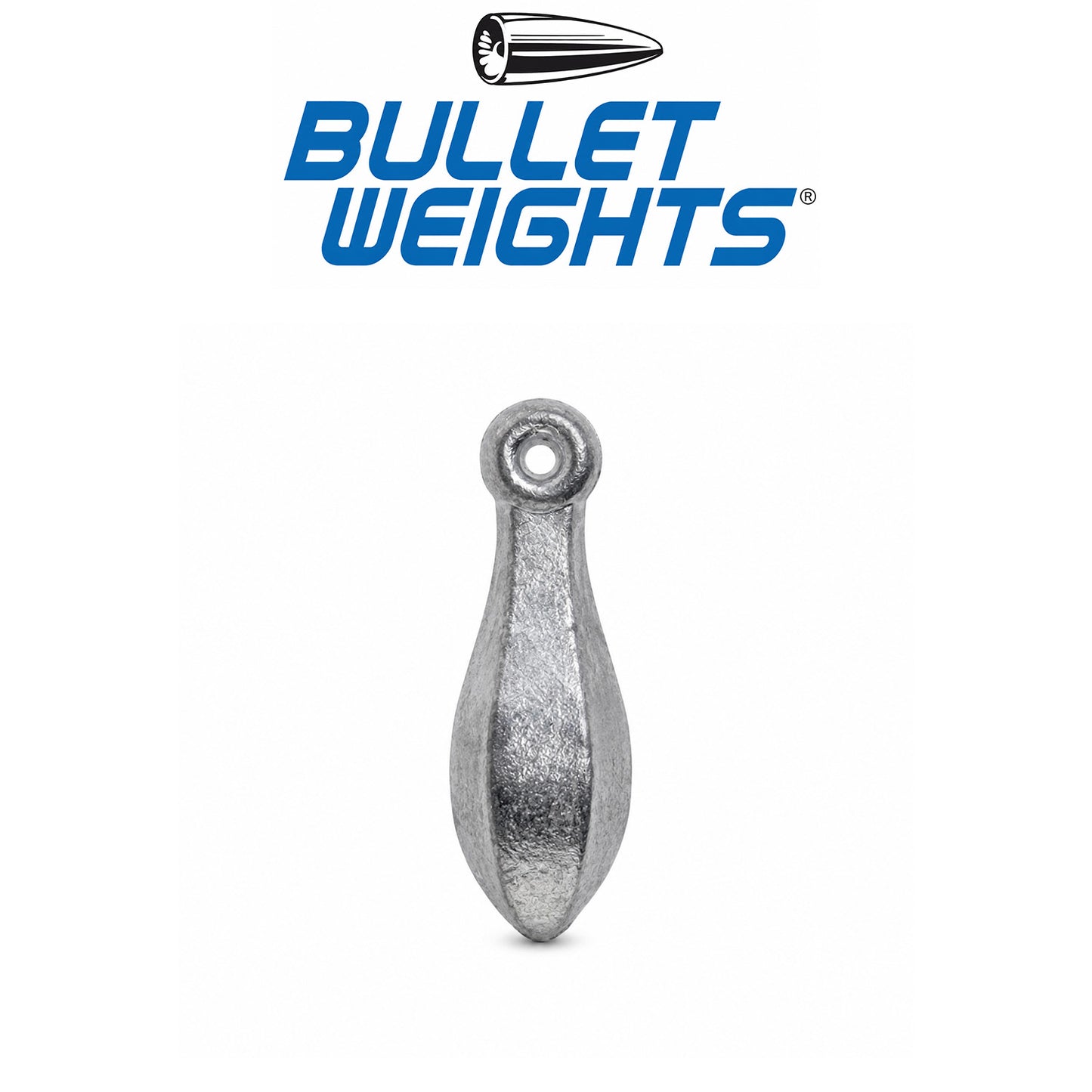 Bullet Weight Bulk Bank Sinkers 1–4 oz Fishing Weights