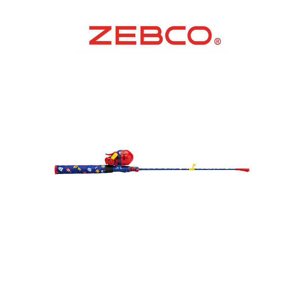 Zebco Superman 29” Floating Spinning Combo – 6lb Line