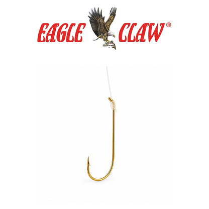 Eagle Claw Aberdeen Light Wire Fishing Hooks – 6 Pack
