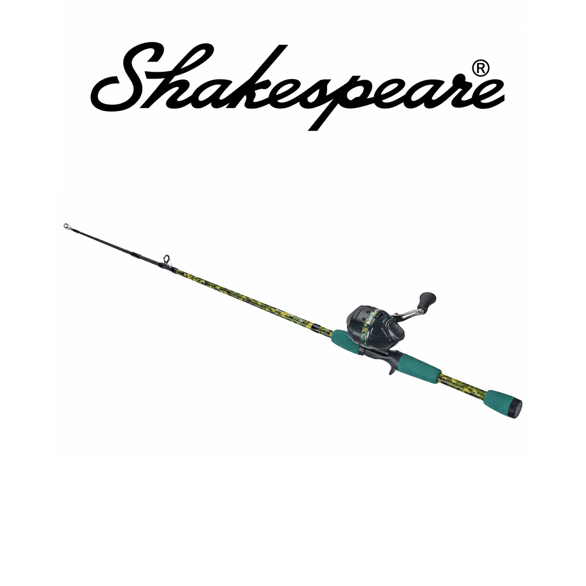 Shakespeare Navigator Spincast Rod & Reel Combo – Easy-Casting Freshwater Fishing Setup