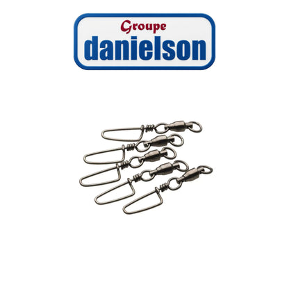 Danielson Snaps & Swivels Brass/Black Sizes 3–14