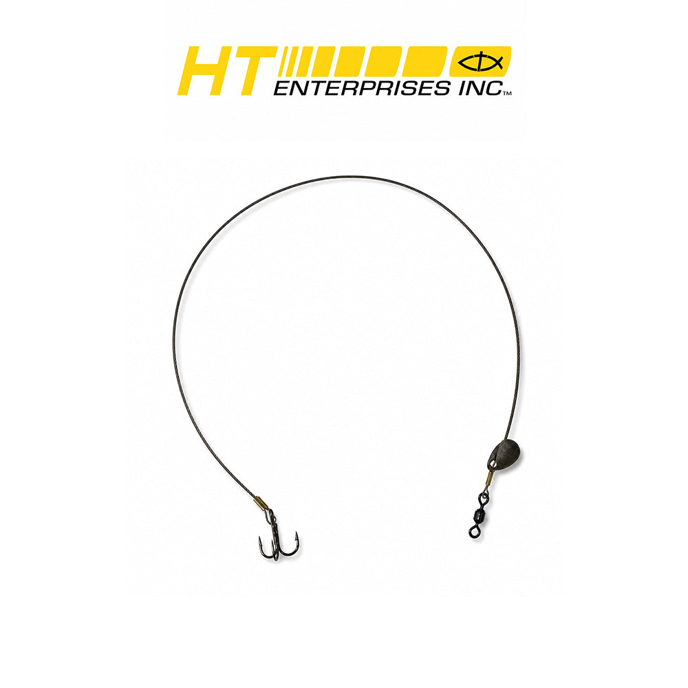 HT Tip-Up Ice Fishing Line Rigs 2-Pack Sizes 6 and 8