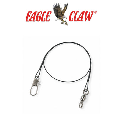 Eagle Claw Lazer Leader with Interlock – Strong Corrosion-Resistant Fishing Leaders for Freshwater & Light Saltwater